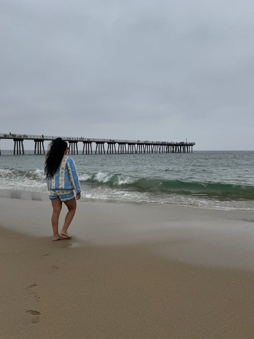 Quilted Blanket Shorts