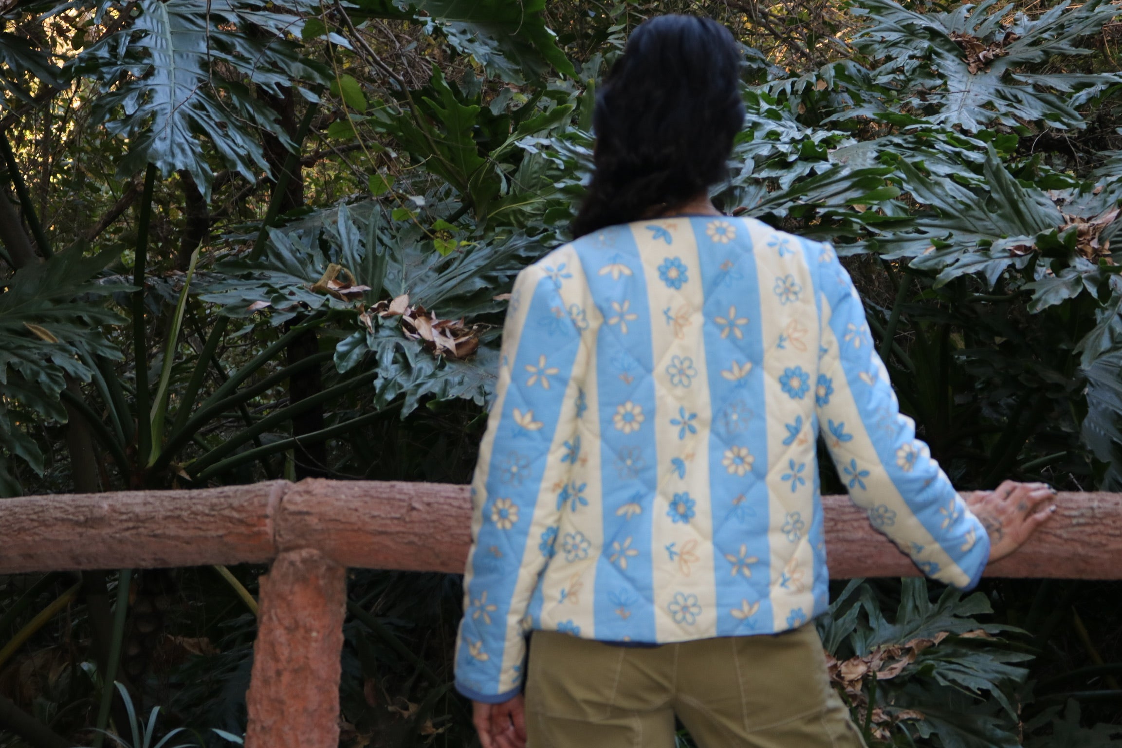 Quilted Blanket Jacket